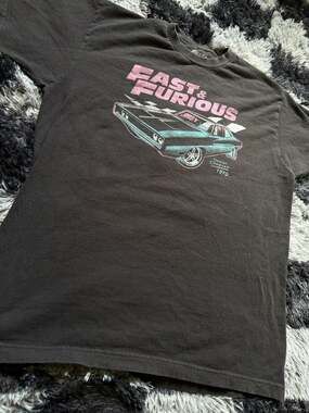 Fast & Furious 1970 Dodge Charger Movie Graphic T-Shirt